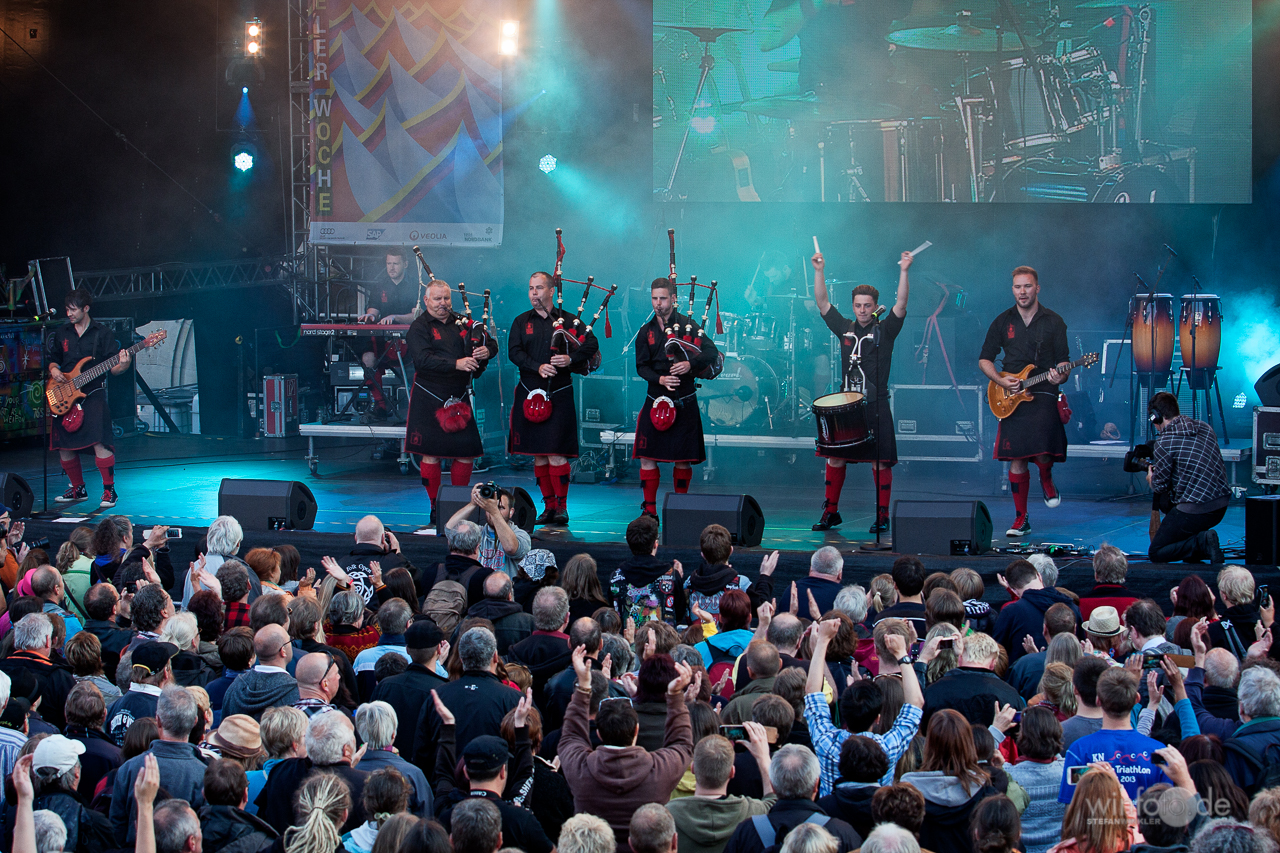 Korrektur: Red Hot Chilli Pipers am 20.06.2015