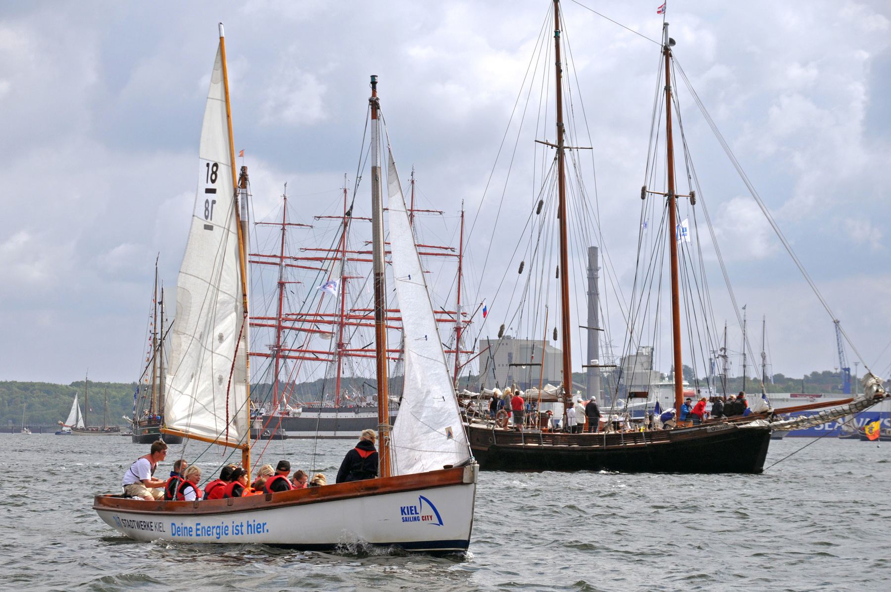 Kieler Woche 2013 im Camp 24/7: Segeln, Trendsport und vieles mehr